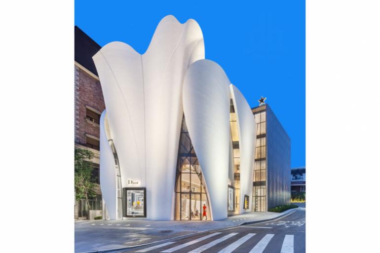 Christian de Portzamparc per la nuova boutique di Dior a Seoul